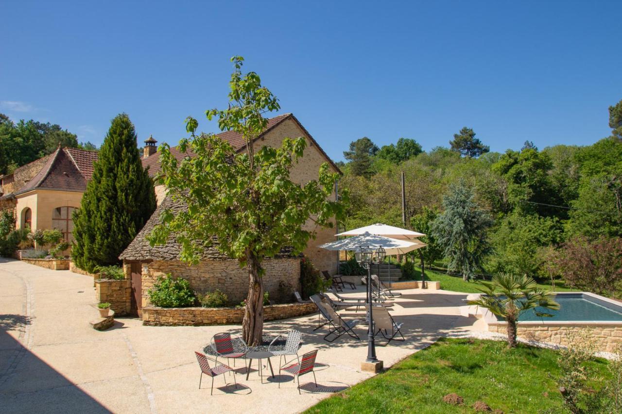 Le Four A Pain, Gite Avec Piscine Et Spa Proche Sarlat Marquay Eksteriør billede