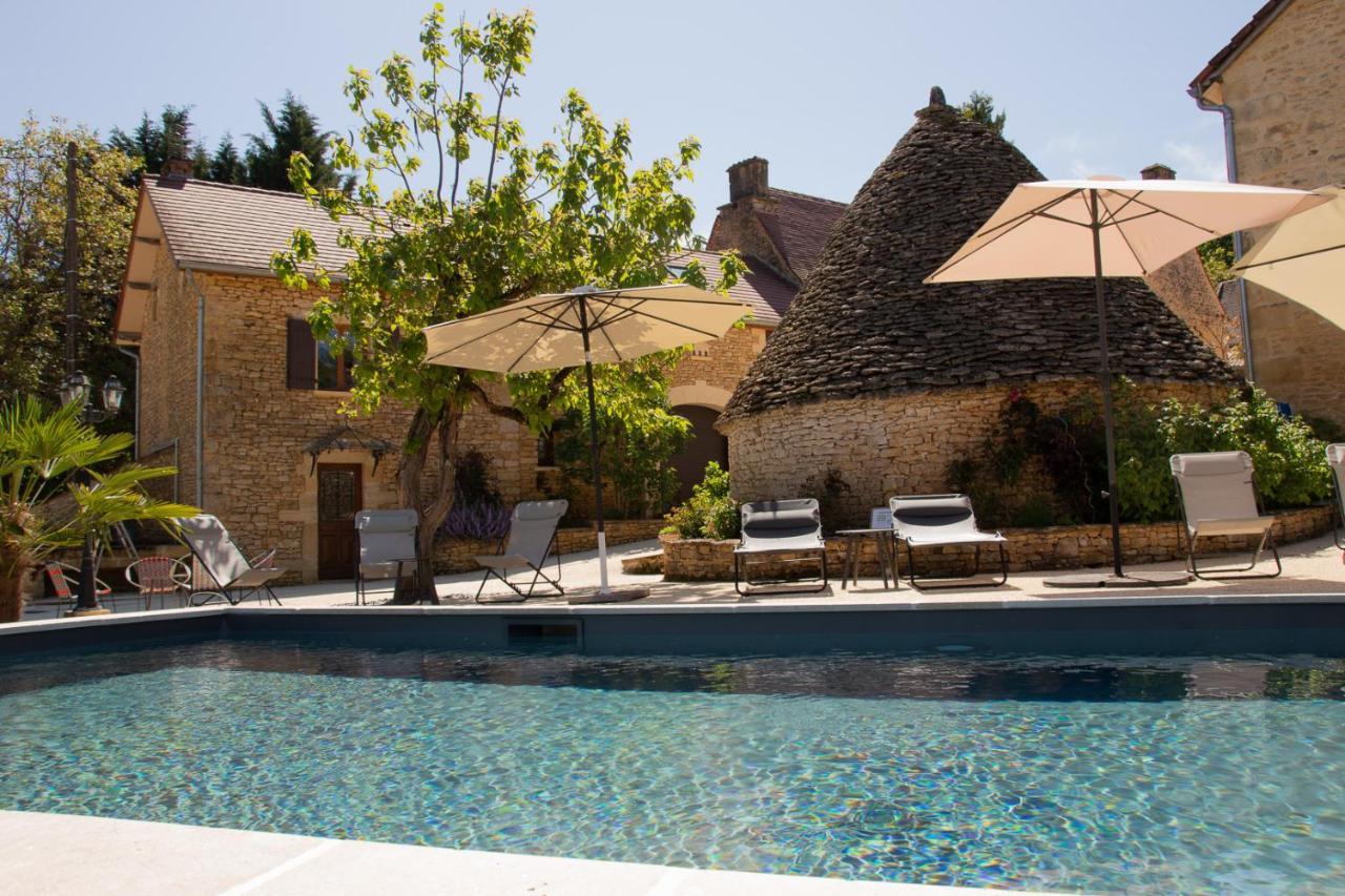 Le Four A Pain, Gite Avec Piscine Et Spa Proche Sarlat Marquay Eksteriør billede