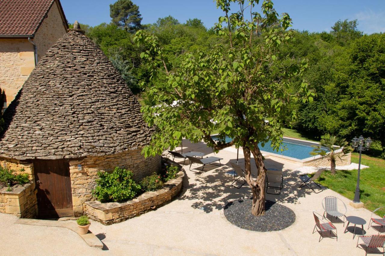 Le Four A Pain, Gite Avec Piscine Et Spa Proche Sarlat Marquay Eksteriør billede
