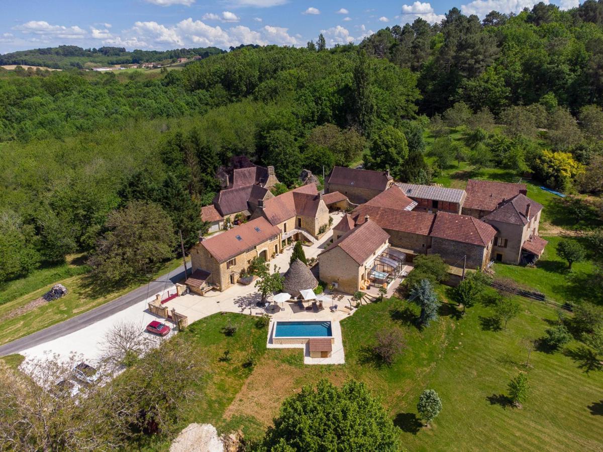 Le Four A Pain, Gite Avec Piscine Et Spa Proche Sarlat Marquay Eksteriør billede